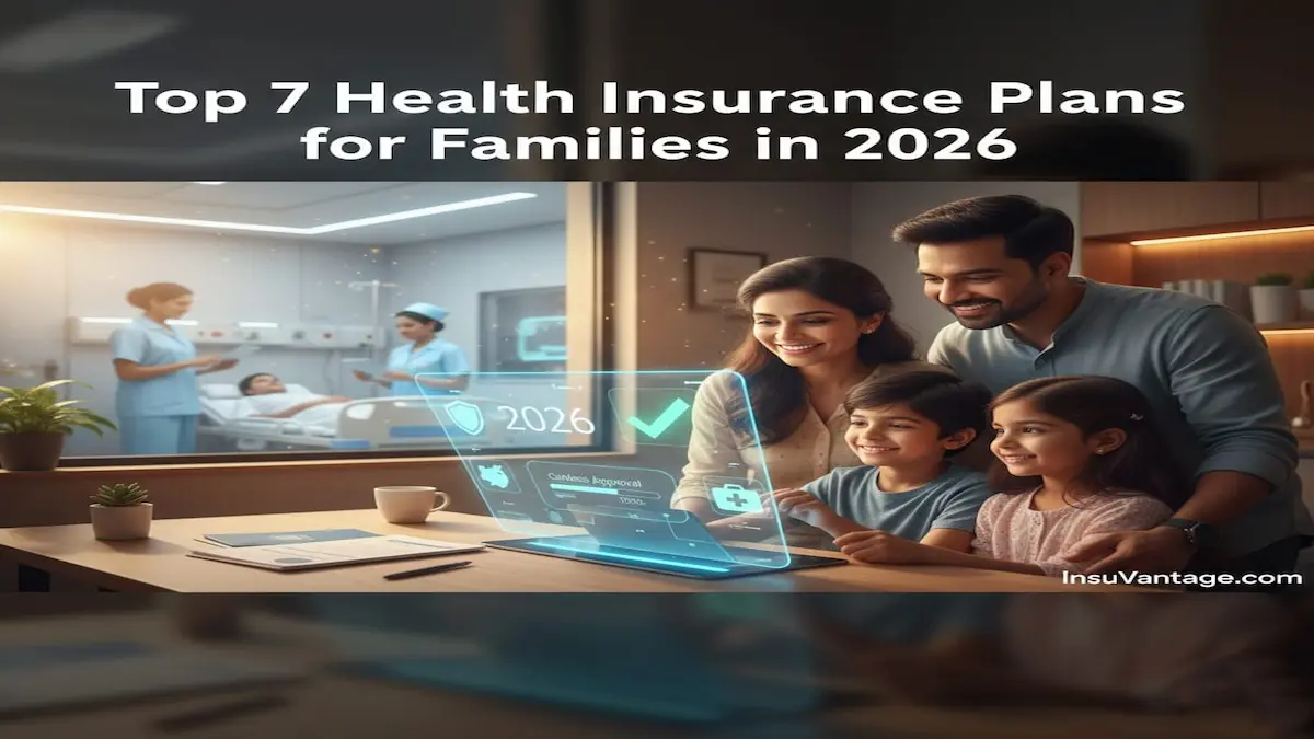 Health Insurance Plans for Families in 2026 : Top 7 Cashless Options