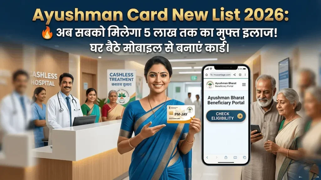 Ayushman Card New List 2026 Check Online