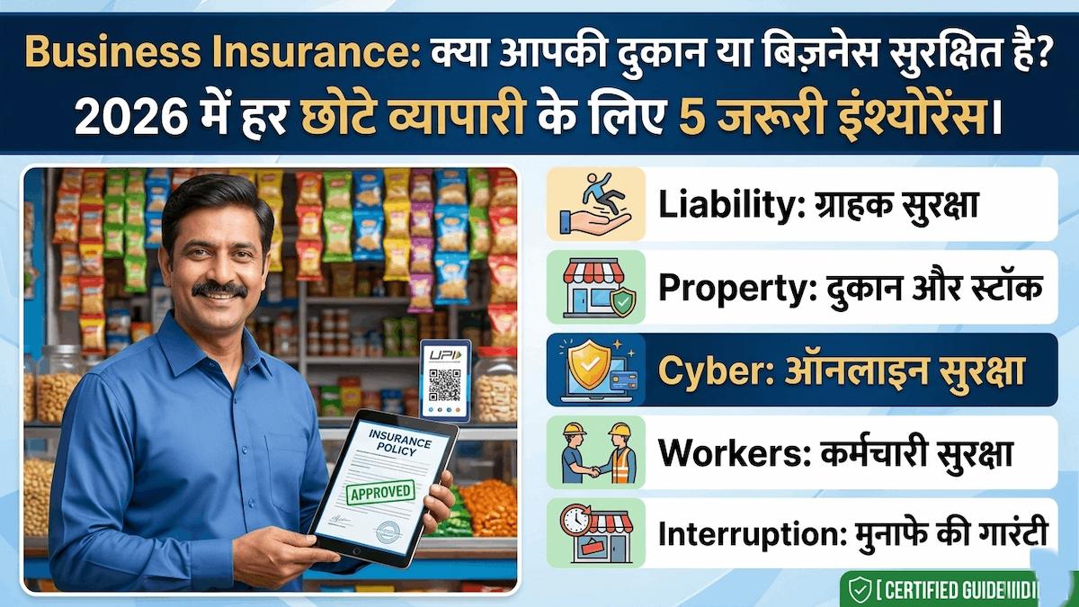 Business Insurance for Small Business in India 2026