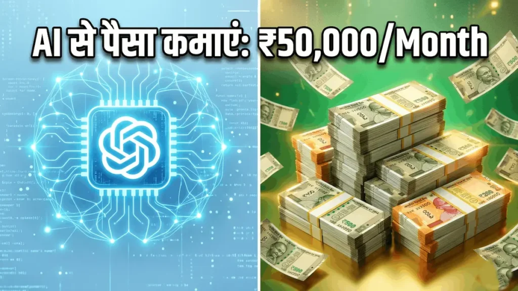 ChatGPT और AI से पैसे कैसे कमाएं