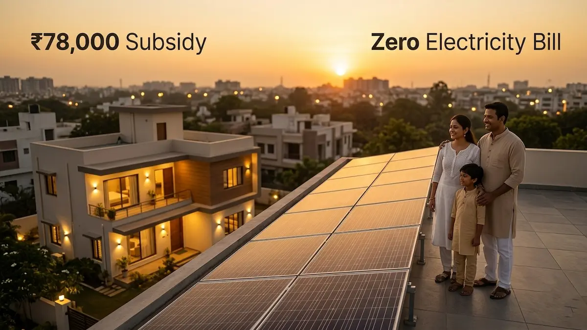 PM Surya Ghar Muft Bijli Yojana 2026 Subsidy and Online Apply Guide