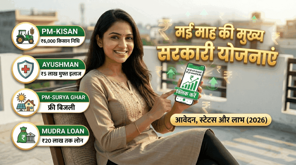 sarkari yojana mai 2026 list latest updates