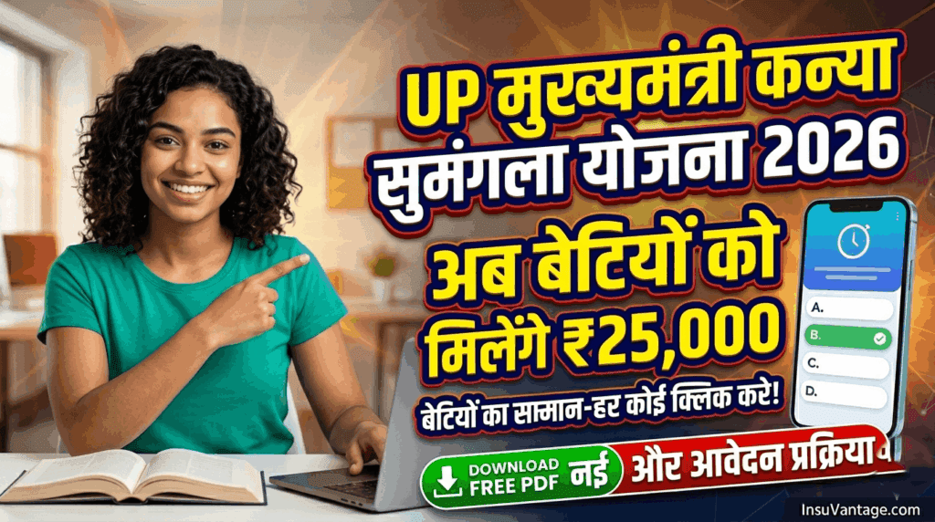 UP Mukhyamantri Kanya Sumangala Yojana 2026 Apply Online and New List Details InsuVantage