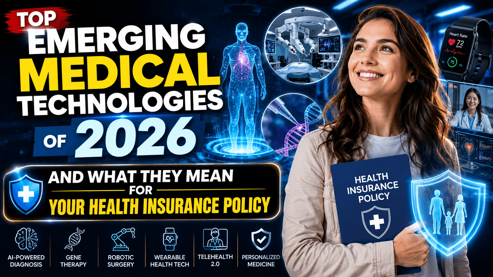 Top Emerging Medical Technologies of 2026 and What They Mean for Your Health Insurance Policy .