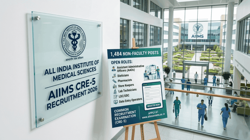 aiims-cre-5-recruitment-2026-non-faculty-apply-now जॉब