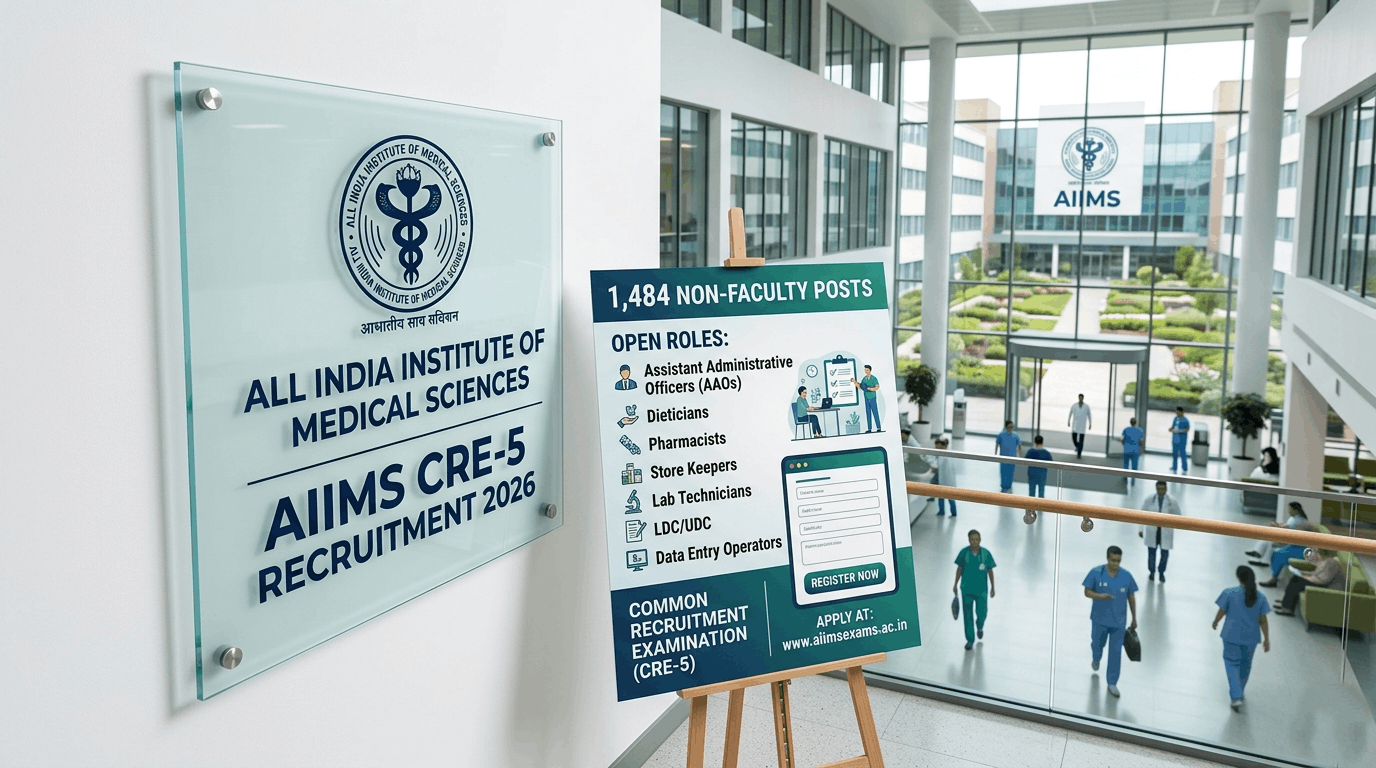 aiims-cre-5-recruitment-2026-non-faculty-apply-now जॉब