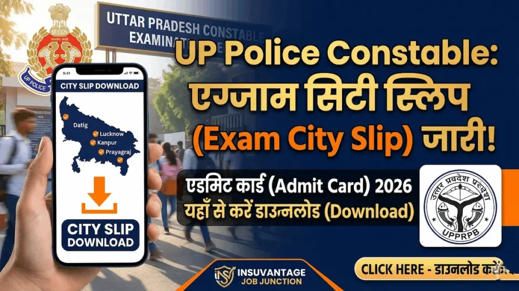 UP Police Constable Admit Card 2026