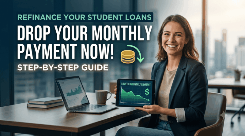 How to Refinance a Student Loan to Lower Your Monthly Payments: A Step-by-Step Guide
