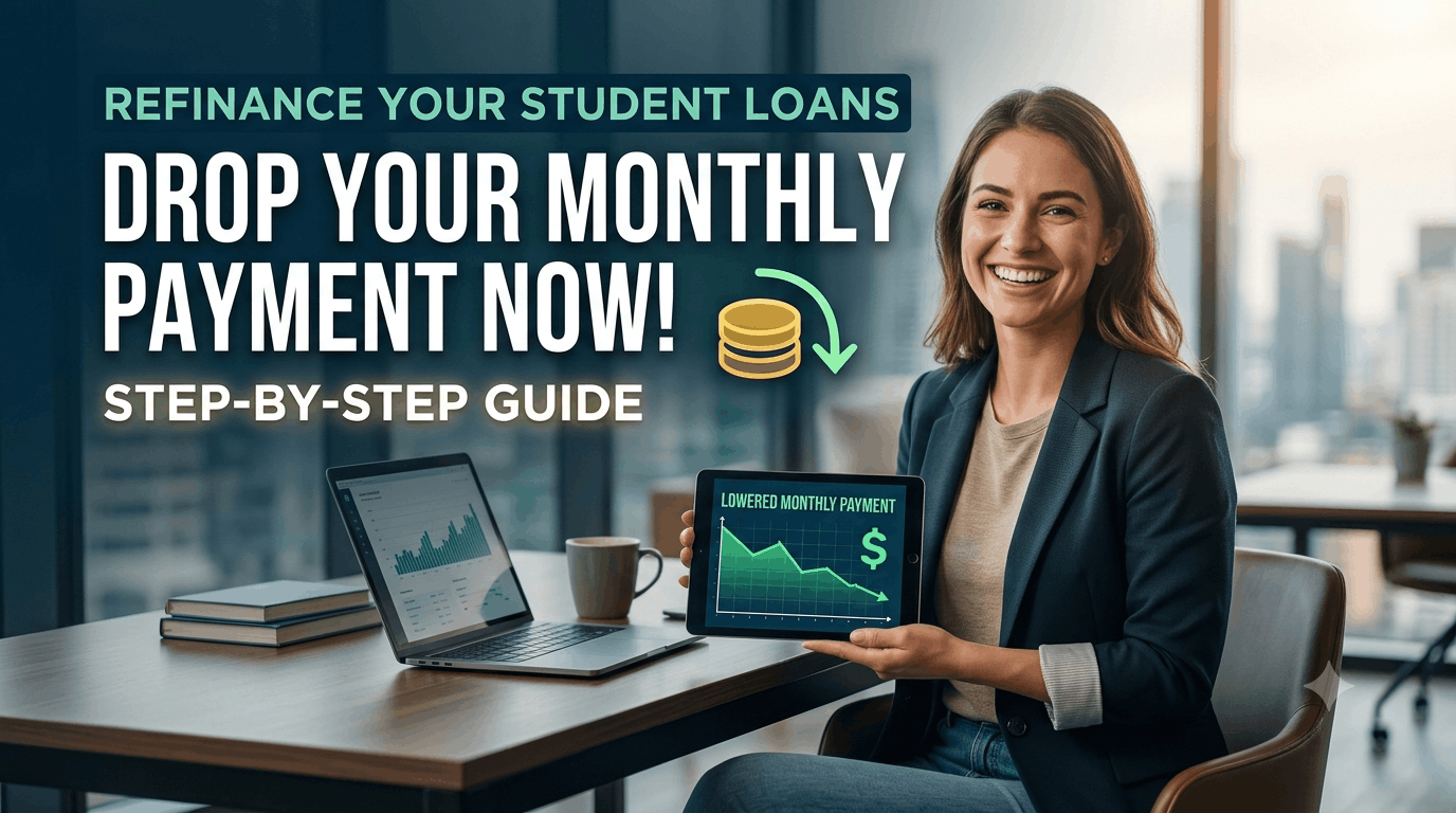 How to Refinance a Student Loan to Lower Your Monthly Payments: A Step-by-Step Guide
