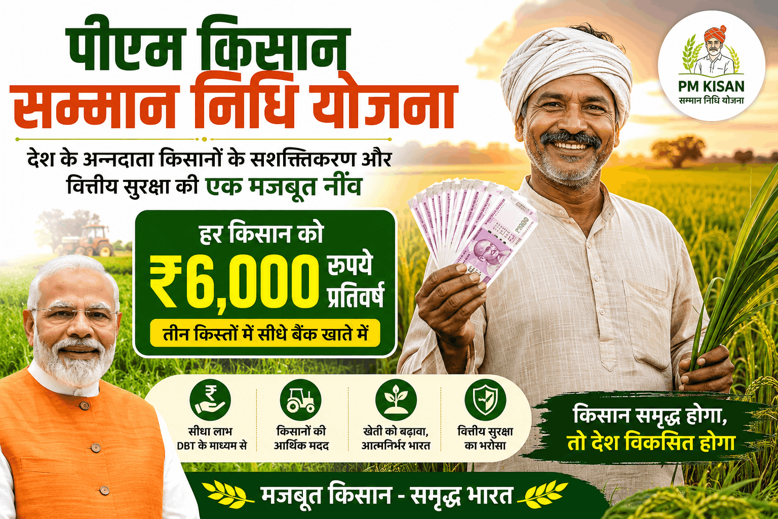 पीएम किसान सम्मान निधि योजना 2026