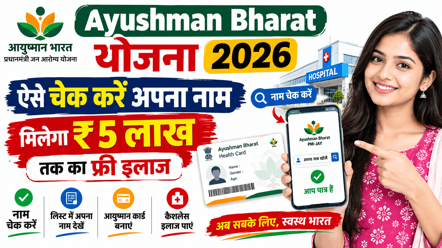 Ayushman Bharat Yojana List 2026 योजना